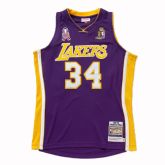 Mitchell & Ness Los Angeles Lakers Shaquille O'Neal Finals Jersey Purple - Morado - Jersey