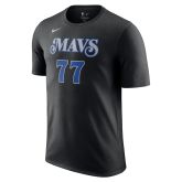 Nike NBA Dallas Mavericks Luka Doncic City Edition Tee - Negro - Camiseta de manga corta