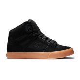 DC Shoes Pure High Top WC Black/Gum - Negro - Zapatillas