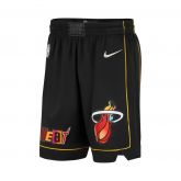 Nike Dri-FIT NBA Miami Heat City Edition Swingman Shorts - Negro - Pantalones cortos