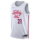 Nike NBA Dri-FIT Joel Embiid Philadelphia 76ers City Edition 2022 Swingman Jersey - Blanco - Jersey