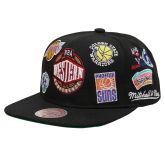 Mitchell & Ness All Star Western Conference Deadstock Hwc Snapback - Negro - Gorra
