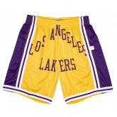 Mitchell & Ness Blown Out Fashion Shorts Los Angeles Lakers Light Gold - Amarillo - Pantalones cortos