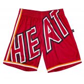 Mitchell & Ness Blown Out Fashion Shorts Miami Heat Red - Rojo - Pantalones cortos