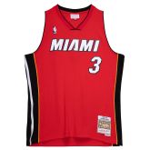 Mitchell & Ness NBA Miami Heat Dwyane Wade Alternate Jersey - Rojo - Jersey