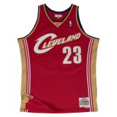 Mitchell & Ness NBA Cleveland Cavaliers Lebron James Red Swingman Road Jersey - Rojo - Jersey