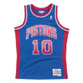 Mitchell & Ness NBA Detroit Pistons Dennis Rodman Swingman Road Jersey - Azul - Jersey