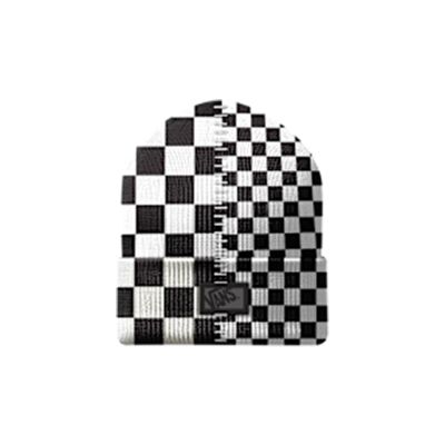 Vans Two Check Beanie Black White - Multicolor - Gorra Vans Two Check Beanie Black White - Multicolor - Gorra