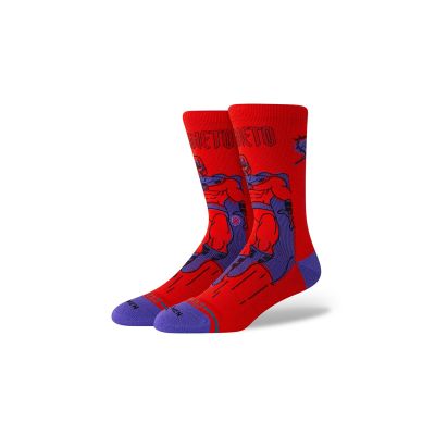 Stance Magneto Crew 5,5-8-(M) - Rojo - Calcetines