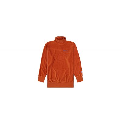 Champion Corduroy High Neck Oversized Sweatshirt - Naranja - Hoodie