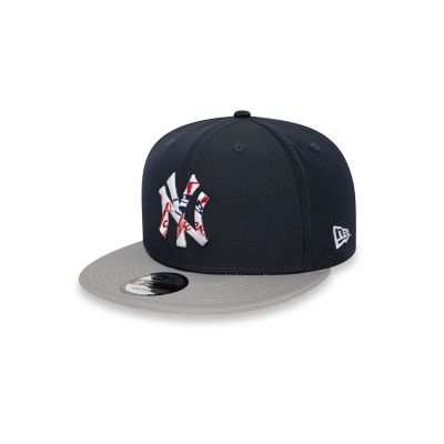 New Era New York Yankees Infill Navy 9FIFTY Snapback Cap - Azul - Gorra