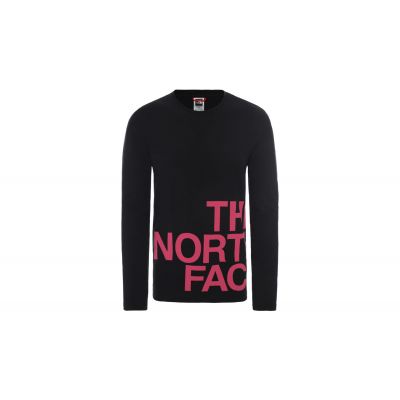 The North Face M Ss Graphic Flow 1  - Negro - Camiseta de manga corta