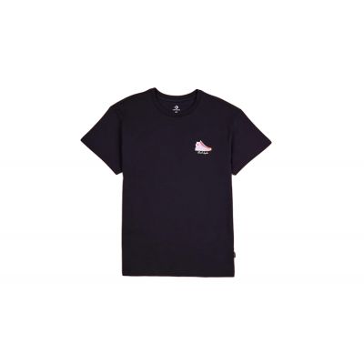 Converse Chuck Taylor High Top Graphic T-Shirt - Negro - Camiseta de manga corta