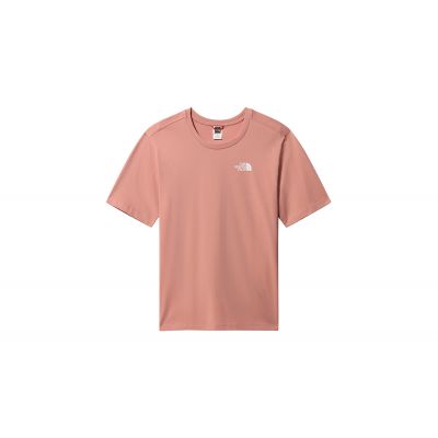 The North Face W Relaxed Simple Dome T-shirt - Rosa - Camiseta de manga corta