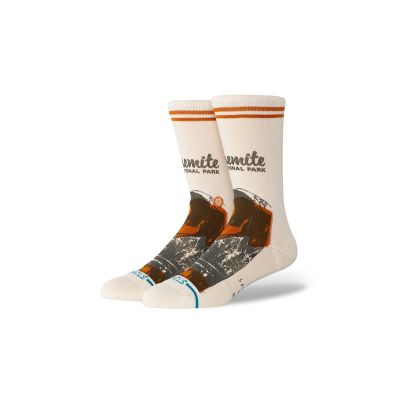 Stance Yosemite Np Crew 5,5-8-(M) - Marrón - Calcetines