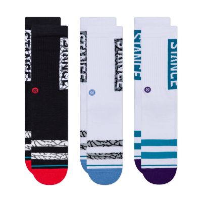 Stance The OG 3 Pack Socks - Multicolor - Calcetines