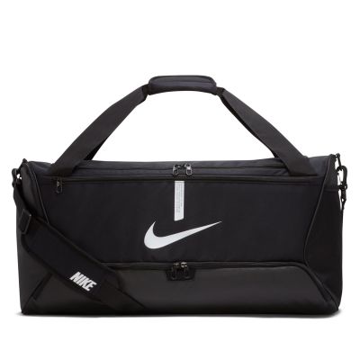Nike Academy Team Soccer Duffel Bag (Medium, 60L) Black - Negro - Mochila