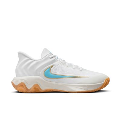 Nike Giannis Immortality 4 "White Aquarius Blue" - Blanco - Zapatillas