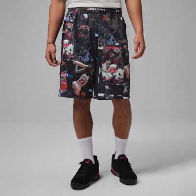 Jordan Flight Printed Cat Scratch Shorts - Negro - Pantalones cortos Jordan Flight Printed Cat Scratch Shorts - Negro - Pantalones cortos