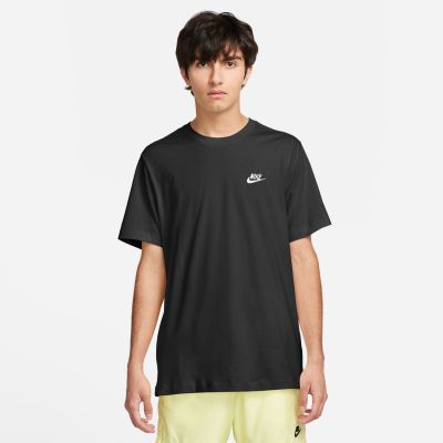 Nike Sportswear Club Tee Black - Negro - Camiseta de manga corta