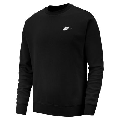 Nike Sportswear Club Fleece Crewneck Black - Negro - Hoodie