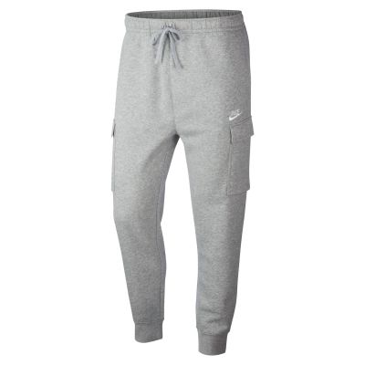 Nike Sportswear Club Fleece Cargo Pants Heather Grey - Gris - Pantalones