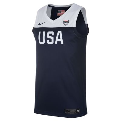 Nike USA (Road) Basketball Jersey - Azul - Jersey