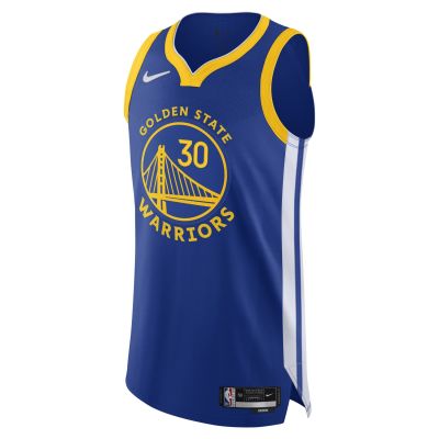 Nike NBA Authentic Stephen Curry Golden State Warriors Icon Edition 2020 Jersey - Azul - Jersey