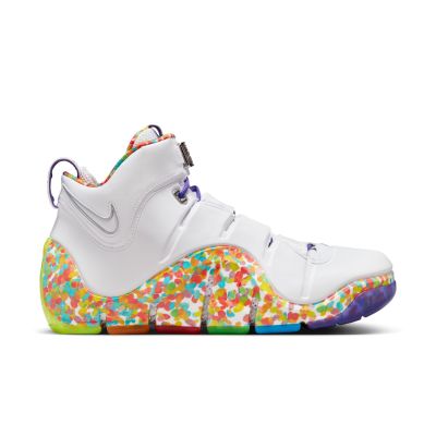 Nike LeBron 4 "Fruity Pebbles" - Blanco - Zapatillas