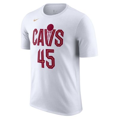 Nike NBA Cleveland Cavaliers Donovan Mitchell Tee White - Blanco - Camiseta de manga corta
