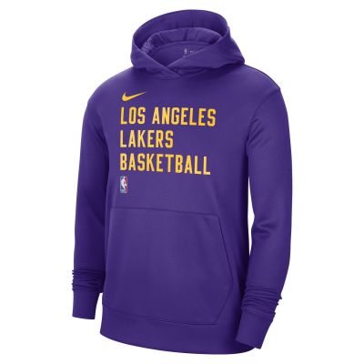 NIke Dri-FIT NBA Los Angeles Lakers Spotlight Pullover Field Purple - Morado - Hoodie