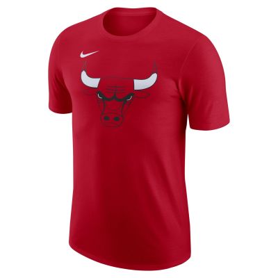 Nike NBA Chicago Bulls Essential Logo Tee - Rojo - Camiseta de manga corta
