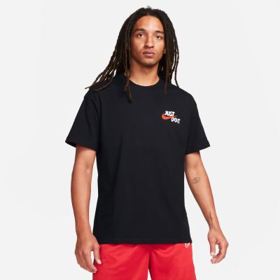 Nike Max90 Swoosh Tee Black - Negro - Camiseta de manga corta