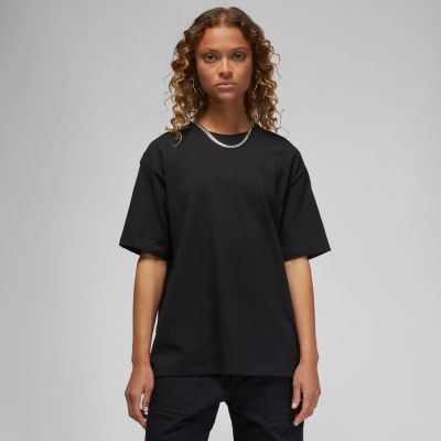 Jordan Essentials Wmns Tee Black - Negro - Camiseta de manga corta