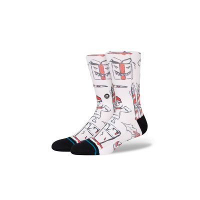 Stance Angry Holidayz Crew Sock - Blanco - Calcetines