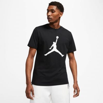 Jordan Jumpman Crew Tee - Negro - Camiseta de manga corta