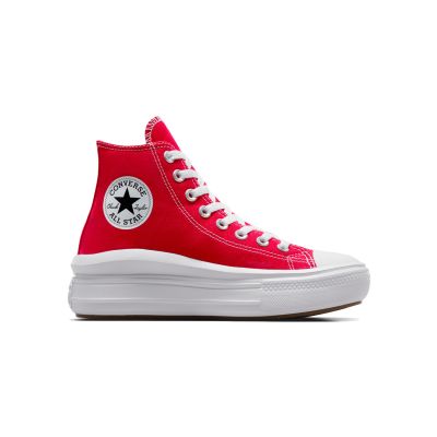 Converse Chuck Taylor All Star Move Platform Seasonal Color - Rojo - Zapatillas