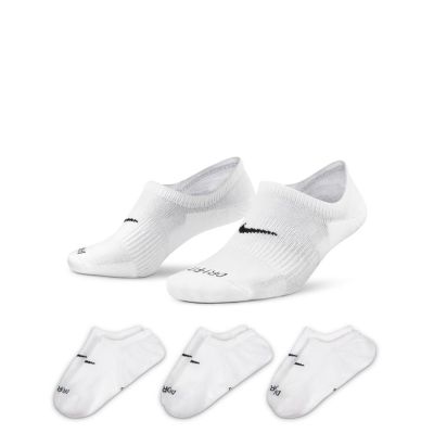 Nike Everyday Plus Cushioned Wmns Training Footie Socks 3-Pack - Blanco - Calcetines