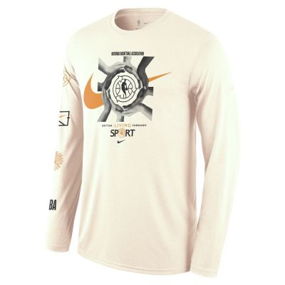 Nike Team 31 Courtside Long-Sleeve Tee - Multicolor - Camiseta de manga corta