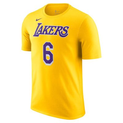 Nike NBA Los Angeles Lakers Tee - Amarillo - Camiseta de manga corta