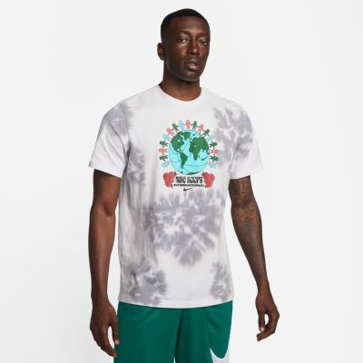 Nike Hoops International Tee - Morado - Camiseta de manga corta