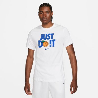 Nike "Just Do It" Basketball Tee White - Blanco - Camiseta de manga corta