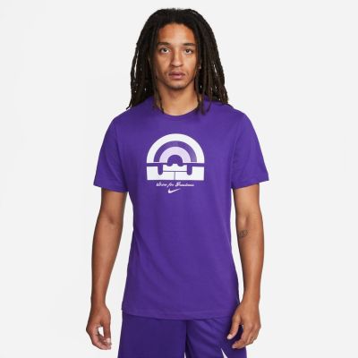 Nike Dri-FIT LeBron Basketball Tee Court Purple - Morado - Camiseta de manga corta