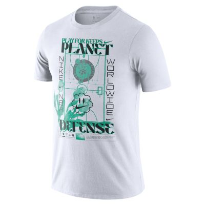 Nike NBA Boston Celtics Tee White - Blanco - Camiseta de manga corta Nike NBA Boston Celtics Tee White - Blanco - Camiseta de manga corta