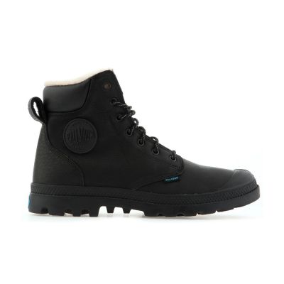 Palladium Pampa Sport Cuff Waterproof Shearling - Negro - Zapatillas