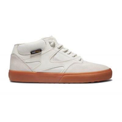 DC Shoes Kalis Leather Mid-Top Winter Men´s Shoes - Blanco - Zapatillas