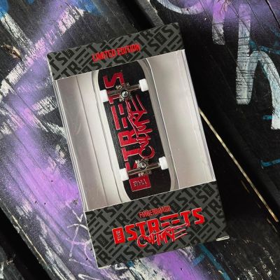 The Streets Culture Fingerboard - Negro - Accesorios para skate