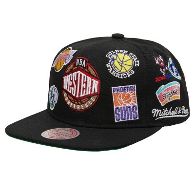 Mitchell & Ness All Star Western Conference Deadstock Hwc Snapback - Negro - Gorra