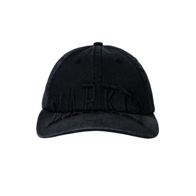 Market Vintage Arc 6-Panel Hat Pirate Black - Negro - Gorra