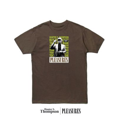 Pleasures No Smoking Tee Brown - Marrón - Camiseta de manga corta